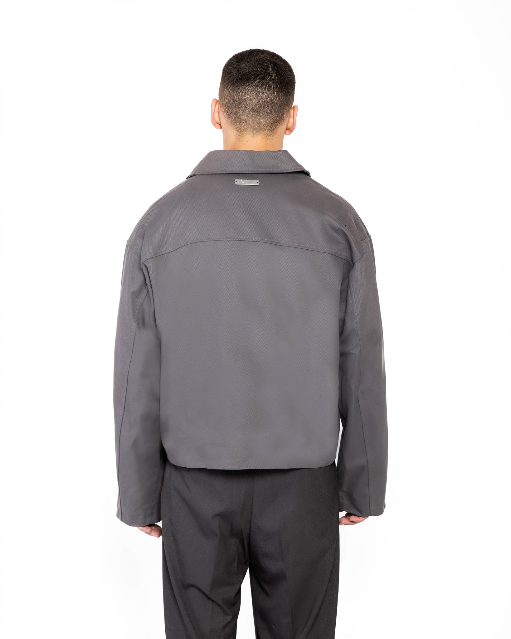 Twill Workwear Jacket Ash Grey